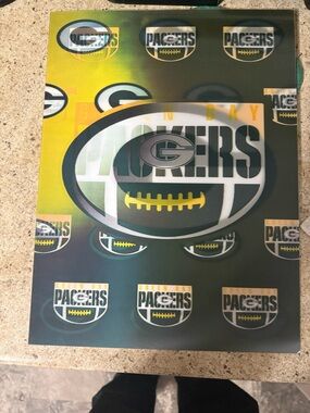 Green Bay Packers Logo Poster - Green & Yellow